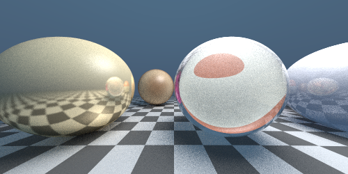 Showcase of different material types and their properties
